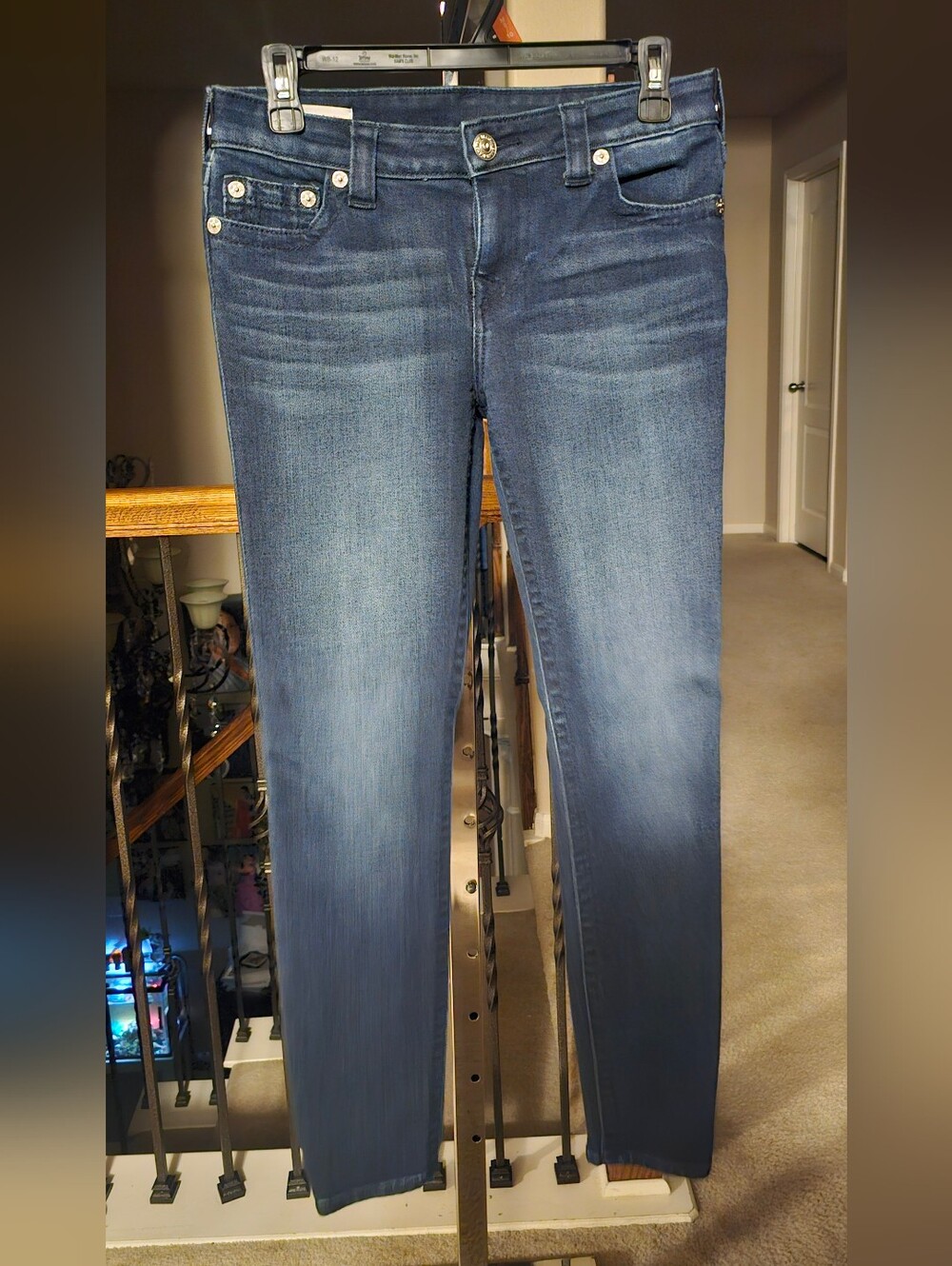 True Religion Dark Blue Skinny Jeans
